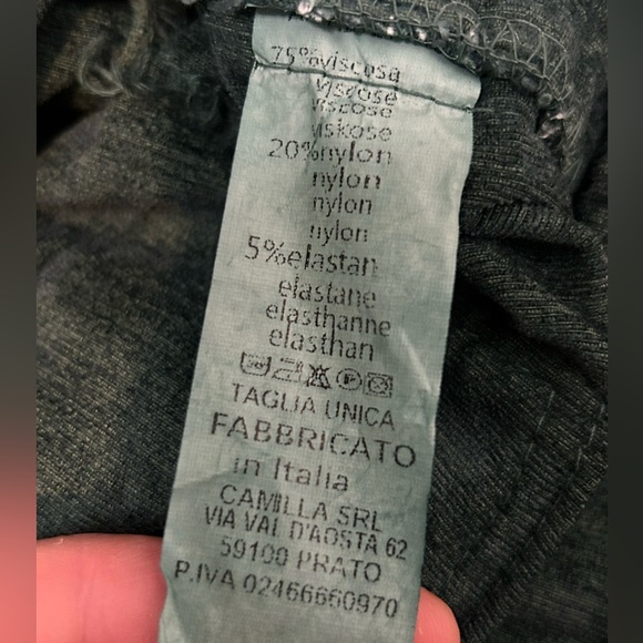 Made in Italy Green Drawstring Jogger Pants - Picture 6 of 6